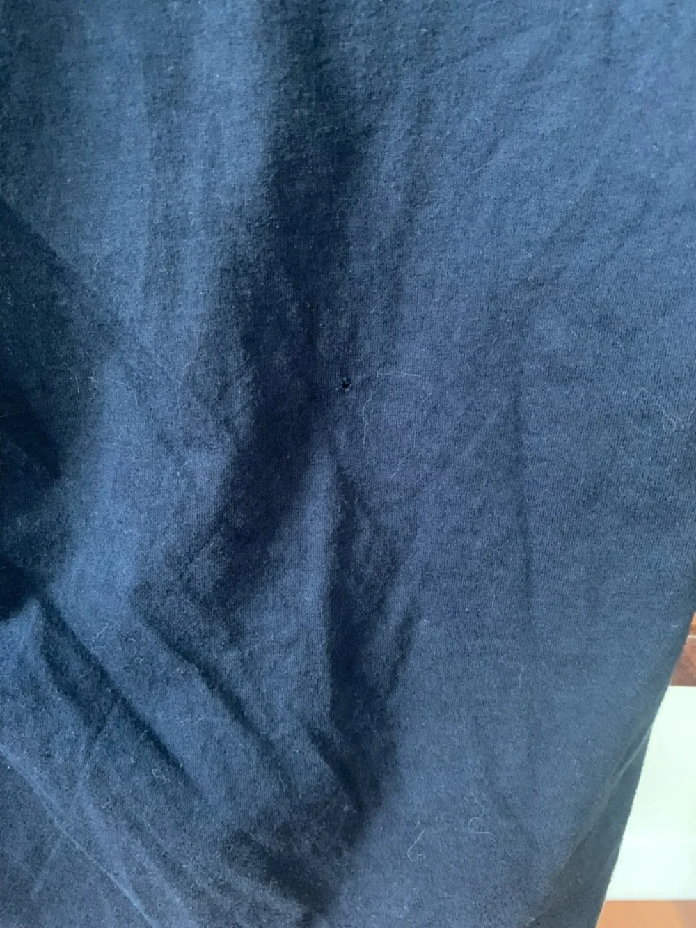 Desigual Navy Tee with Sequin Heart Accent - Picture 5 of 7